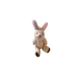 Милый из мультфильма из мягкого плюша кролик кукла подвеска на рюкзак подвесная для детской коляски навес для детской кроватки декор