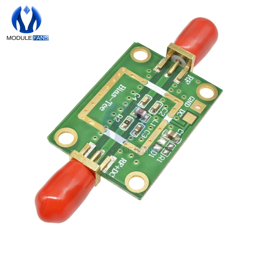 Bias Tee Wide Band Frequency Amplifier Amp Module 10MHz-6GHz RC DF Blocks For HAM Radio RTL SDR LNA Low Noise | Электронные