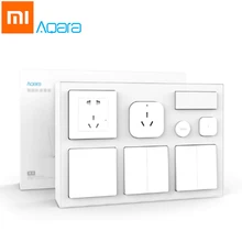 Xiaomi Aqara Smart Air Conditioner mate датчик температуры тела датчик влажности настенный переключатель розетки 2 шт беспроводной переключатель набор мебели для спальни