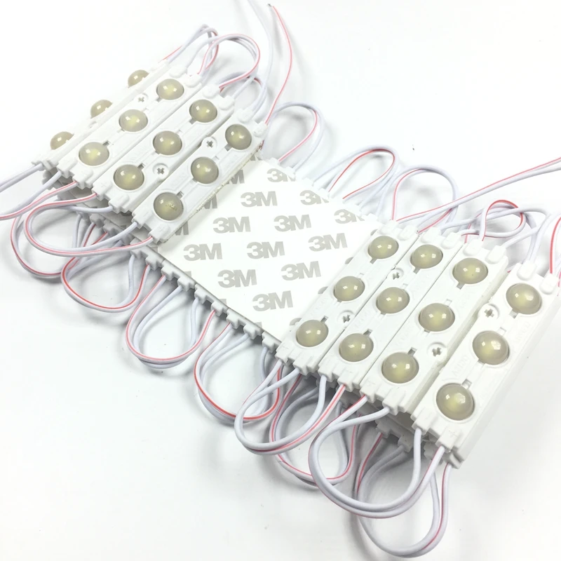DC12V 5630 SMD 3 светодиодный модуль впрыска водонепроницаемый IP67 декоративная 5730