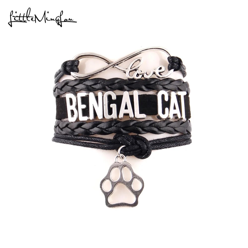 Buy Little MingLou Infinity love BENGAL CAT Bracelet