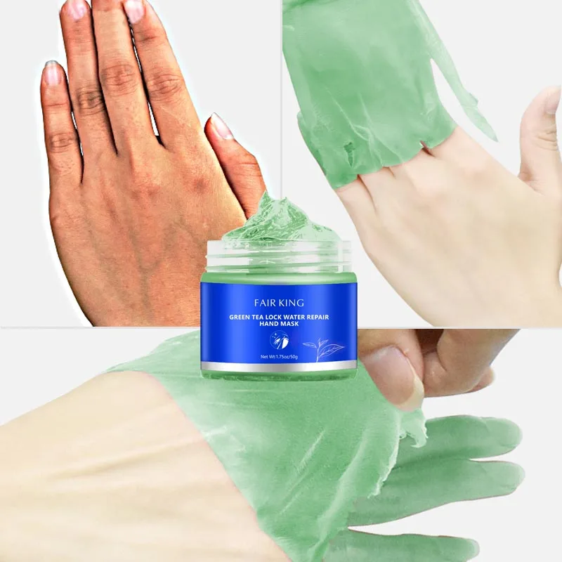 

Green Tea Hand Wax Exfoliating Hydrating Whitening Hand Mask SSwell