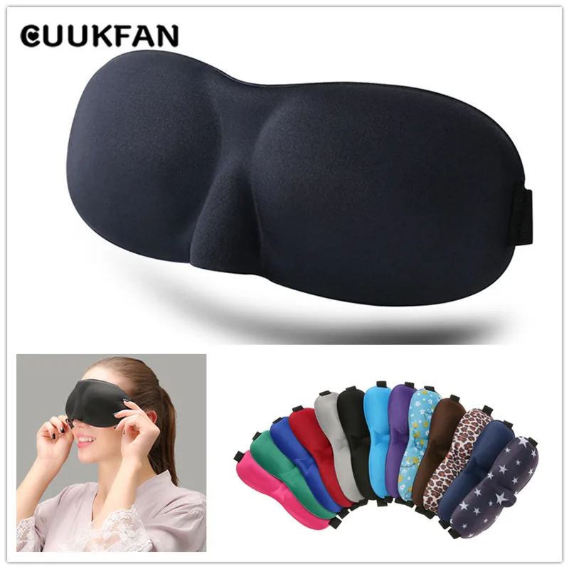 

Sleep Mask Padded Shade Cover Travel Relax Aid Shades Helper Eye Blindfold Sleep Masks