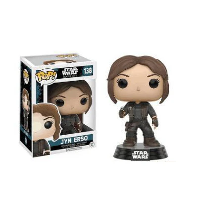 FUNKO POP Star Wars фигурка игрушки Дарт Вейдер Люк Скайуокер Лея фигурки Модель - Цвет: 138