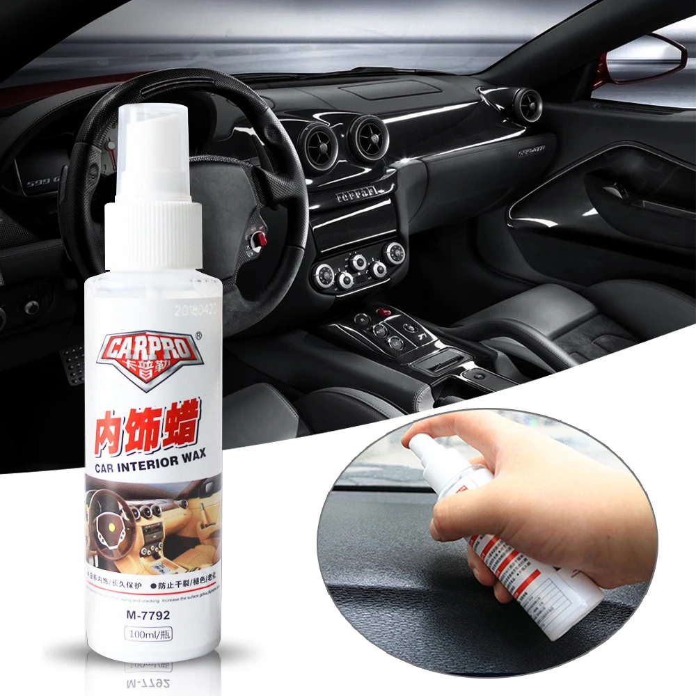 Us 3 56 25 Off Automobile Interior Leather Seat Polish Wax Panel Dashboard Cleaner Car Interior Cleaner Accessries Tslm1 In Window Repair From