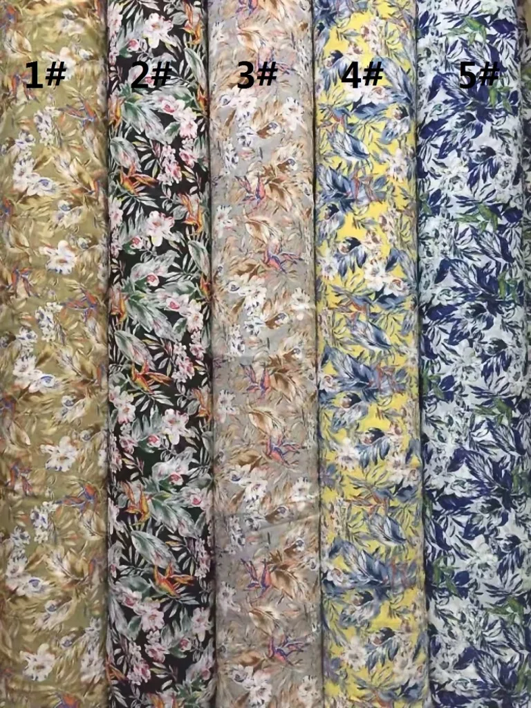 

150cm width chiffon fabric leaves pattern can see through for skirt suit-dress headband CH-6747