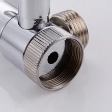 Полированный хромированный латунный клапан для раковины разветвитель смесителя для кухни M22xM24_ WK