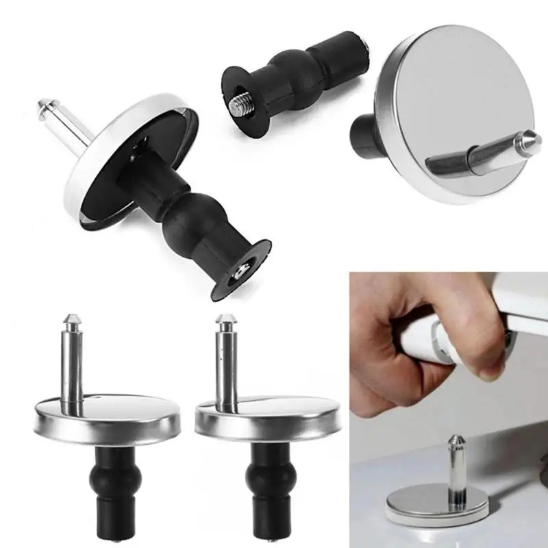 2pcs Set Top Fixed Wc Toilet Seat Hinges Fittings Quick Release