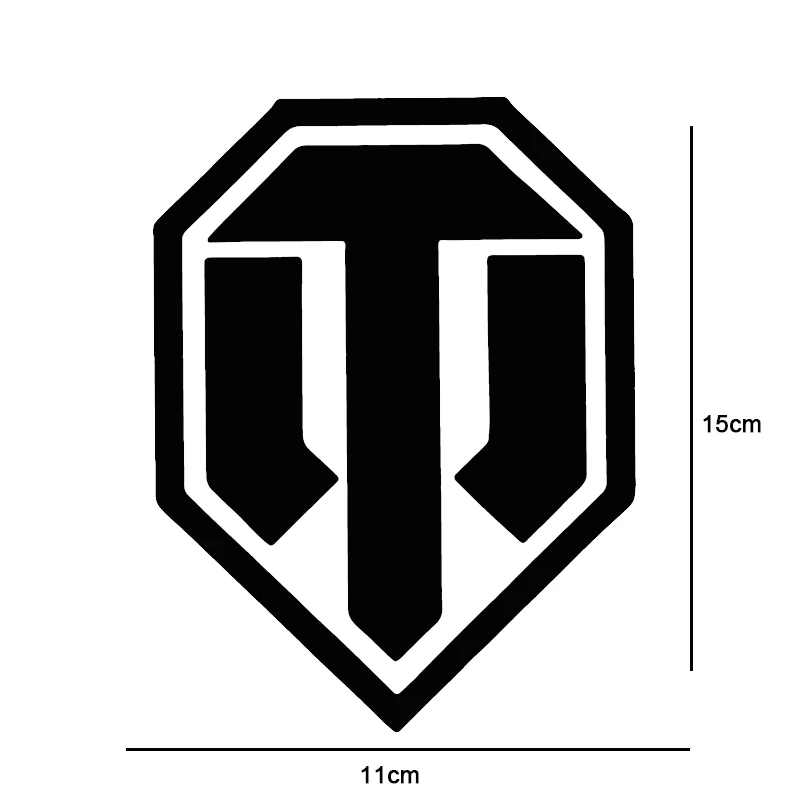 Car Sticker 3D 1511cm Car Styling WORLD OF TANKS Modified Vinyl Stickers and Decals Flag Military Is Interested Sticker On Car (4)