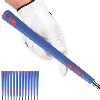 

Wholesale Wear Resisting Anti-slip Rubber Fish Scales Designed Surface Midsize Golf Club Putter Grips Golf Training Aids