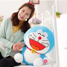 50 см смех сердечный смех Экспрессия Дораэмон плюшевая игрушка мягкая кукла бросок рождественские подарки Подушка w5793