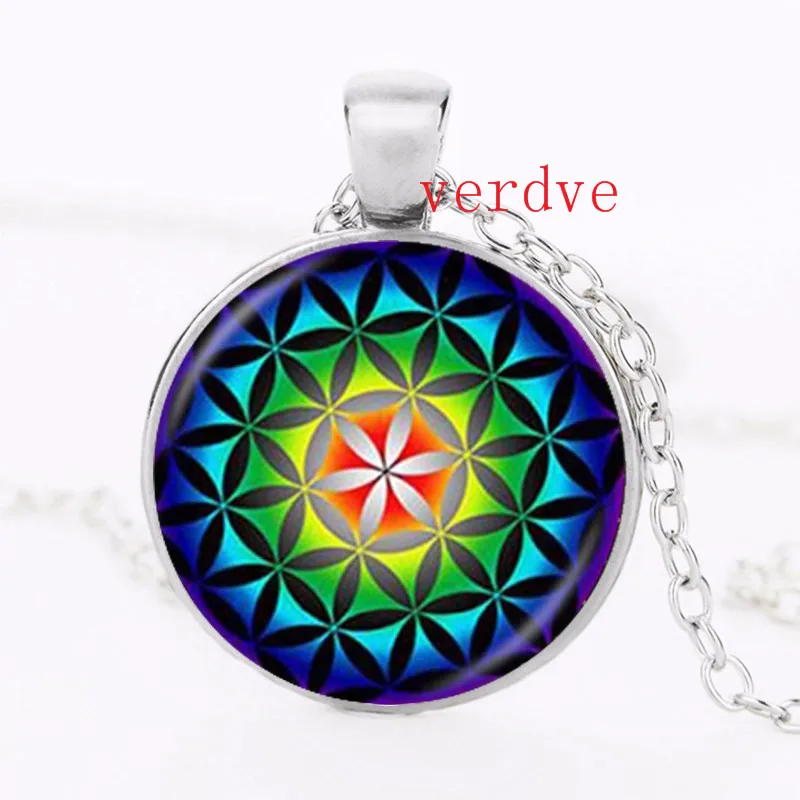 Ожерелье с изображением священной геометрической фигуры фото|necklace flower|flower of