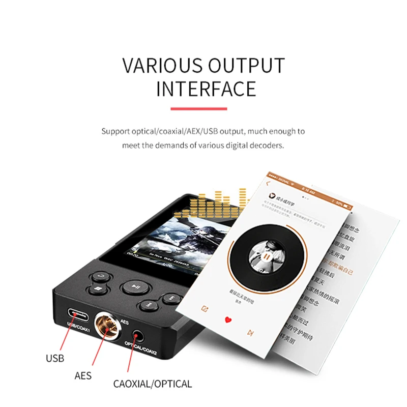 Цифровой музыкальный плеер XDUOO X10T II Bluetooth Hi Fi проигрыватель MP3 с поддержкой DSD256 PCM