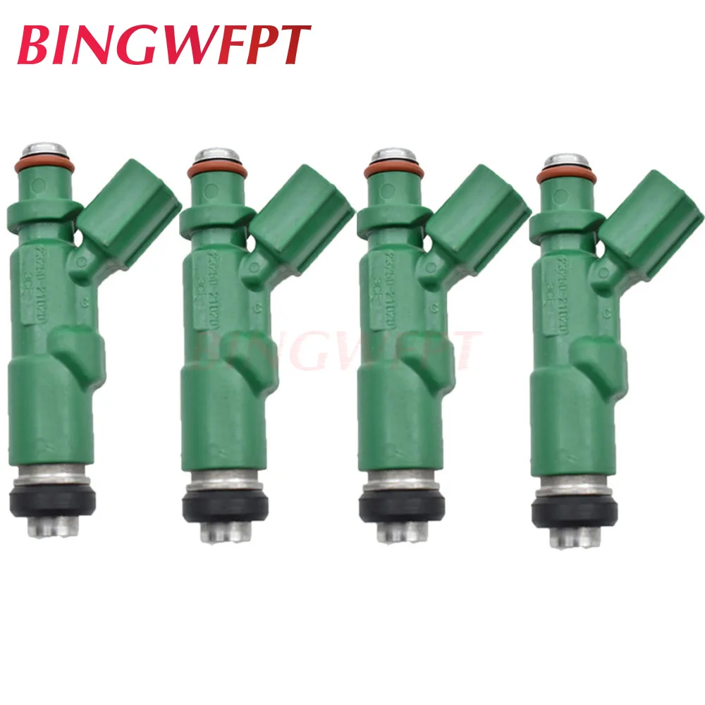 4 шт форсунки топлива сопло OEM 23250-21020 23209-21020 2325021020 для японского автомобиля 4 шт форсунки топлива сопло OEM 23250-21020 23209-21020 2325021020 для японского автомобиля