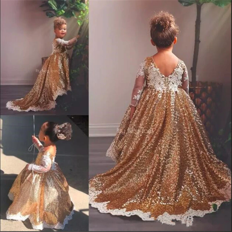 gold pageant gown