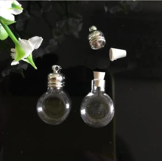 50 шт. маленькие подвески для ожерелья 20 х12 мм|glass vial pendant|vial pendantball glass |