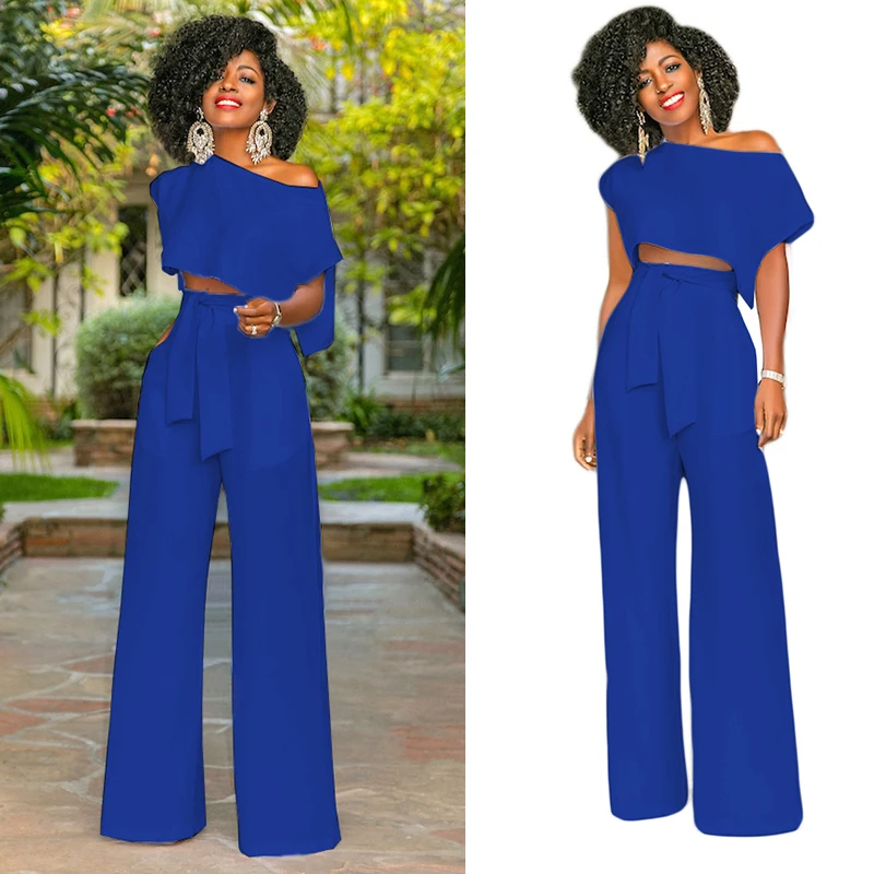 wide leg pants 2 piece set