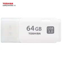 Toshiba u301 usb flash drive 64 ГБ usb3.0 памяти драйвера usb pen-накопитель пластиковые pendrive оригинал реальная емкость