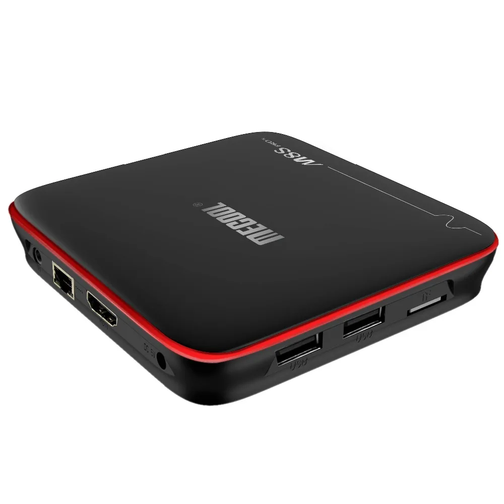ТВ приставка MECOOL M8S PRO Android 7 1 четырехъядерный процессор Amlogic S905W 2 Гб ОЗУ 16 ПЗУ OTA