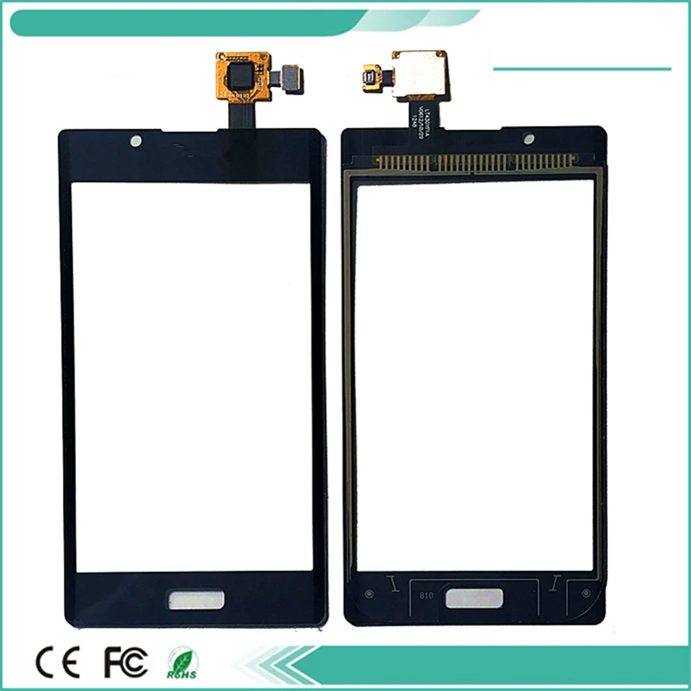 4," дюймовый сенсорный экран для телефона LG Optimus L7 P700 P705 P708 сенсорный экран дигитайзер сенсор внешняя Передняя стеклянная панель объектива 3M лента
