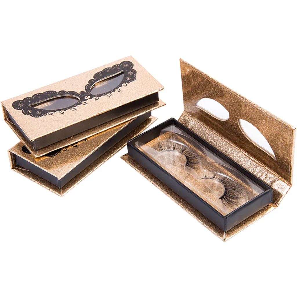 

False Eyelash Storage Box Empty Eyelash Care Storage Case Box Container Holder Compartment Tool Gift Box #40