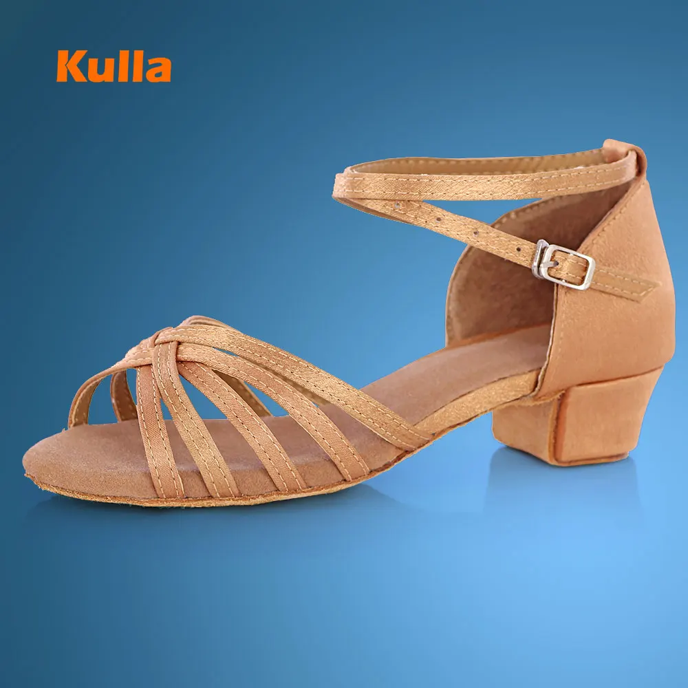 KULLA Children Latin Dance font b Shoes b font Ballroom Salsa font b Tango b font
