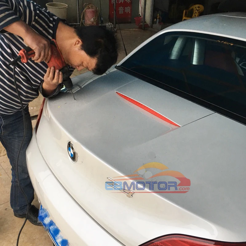 Real Carbon Fiber Rear Wing Roof Trunk Boot Lip Spoiler For BMW Z4 E89 2009-2013 3