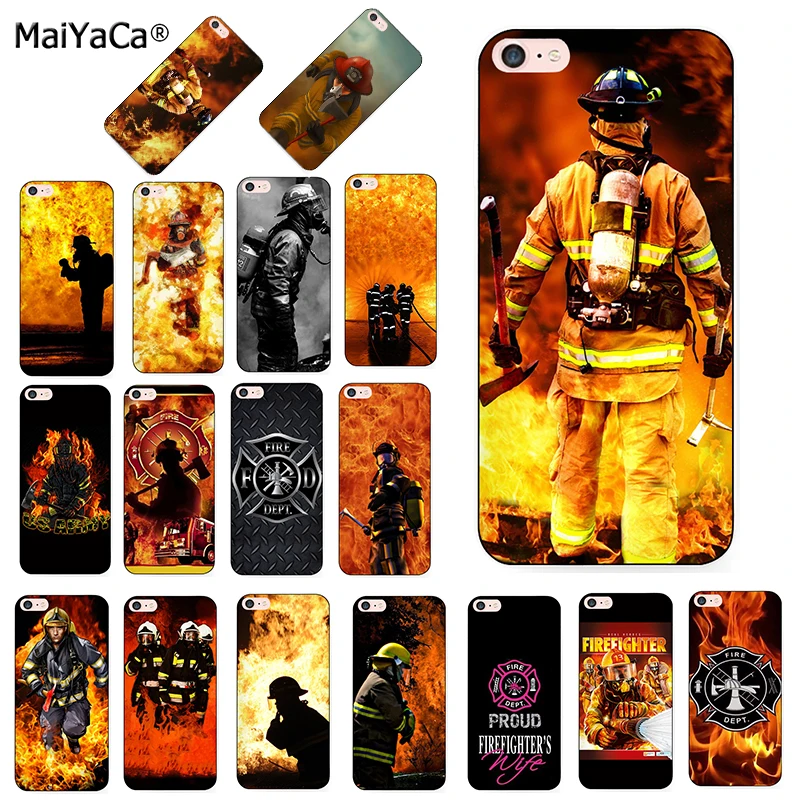 MaiYaCa пожарный героев из мультфильма красивые аксессуары для телефонов Чехол iPhone 8