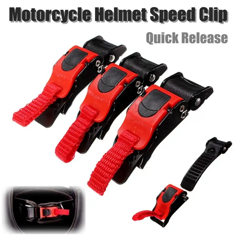 Helmet clip lock Clearance