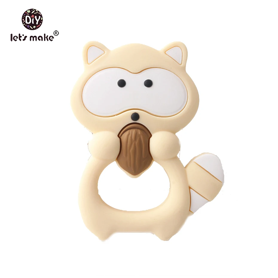 Fazer dos Desenhos Brinquedos para Chupeta Corrente com Berço Mordedor do Bebê Letmake Animados Silicone Bebê Mordedor Encantos Faça Você Mesmo Cama Móvel Pendurado Chocalho s 5 pc 18 Cheap Mordedores p bebê