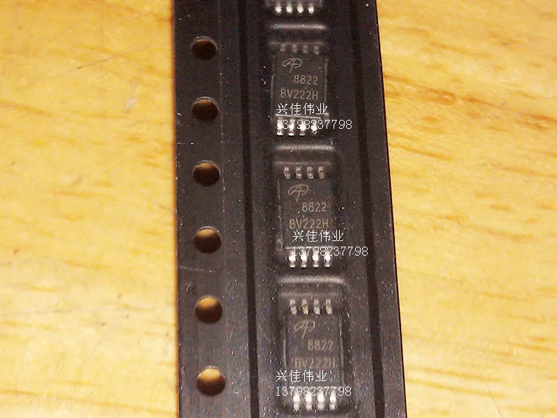 10 Pcs Il Nuovo Fet Ao8822 A08822 8822 Dual N-Ch 20 V 7A Tssop-8