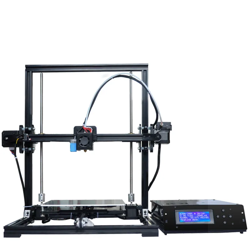 TRONXY X3 &amp X3A I3 алюминиевый экструзионный 3D принтер набор 3d печать 2 рулона нити SD