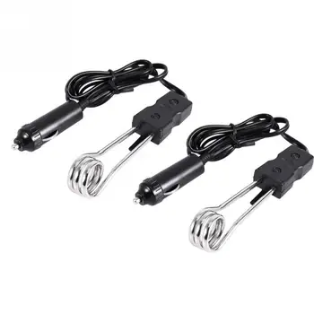 

12V/24V Mini Portable Electric Car Boiled Water Immersion Heater Traveling Camping Picnic New
