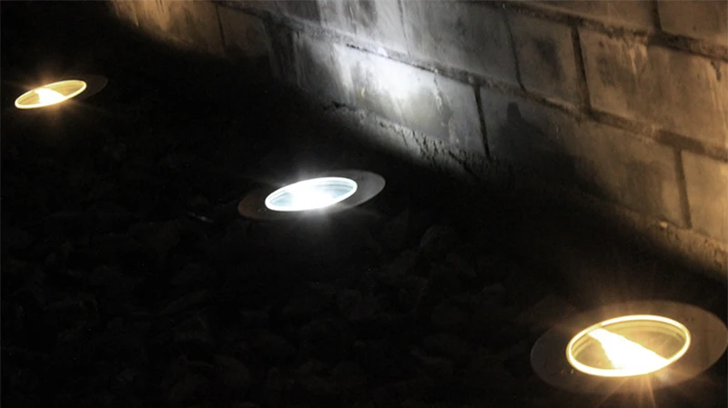 Солнечное освещение для наружного использования питание Панель светодиодные лампы для пола свет палубе 3 светодиодный подземный сад путь