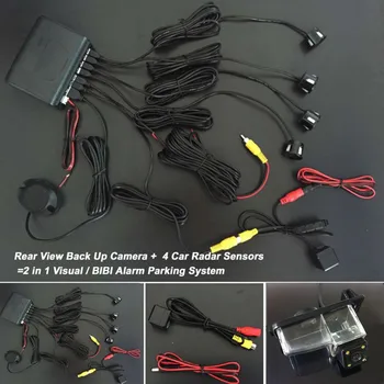 

Car Parking Radar Sensors + Rear View Camera = 2 in 1 Visual / BIBI Alarm Parking System For Nissan Sentra / GT-R / Cube / Leaf