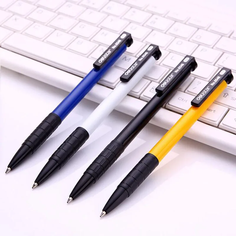 

Button automatic ballpoint pen cute Kawaii non-slip plastic ballpoint pen children's gift stationery 0.7mm color random
