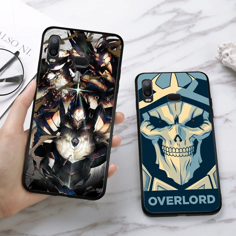 Lavaza Overlord II отражательной Новое поступление силиконовые чехли для samsung A3 A5 A6 плюс A7 A8 A9 A10 A30 A40 A50 A70 J6