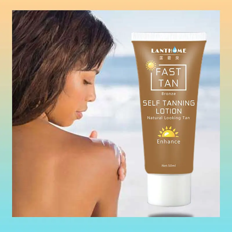

LANTHOME Fast Self Dark Tanning Cream Body Tanning 2 Hours Fast Bronze Self Sun Tanning Cream Lotion Tanning 55