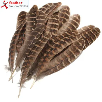

100Pcs hen pheasant wing feathers fly tying millinery art floral display 2 orders