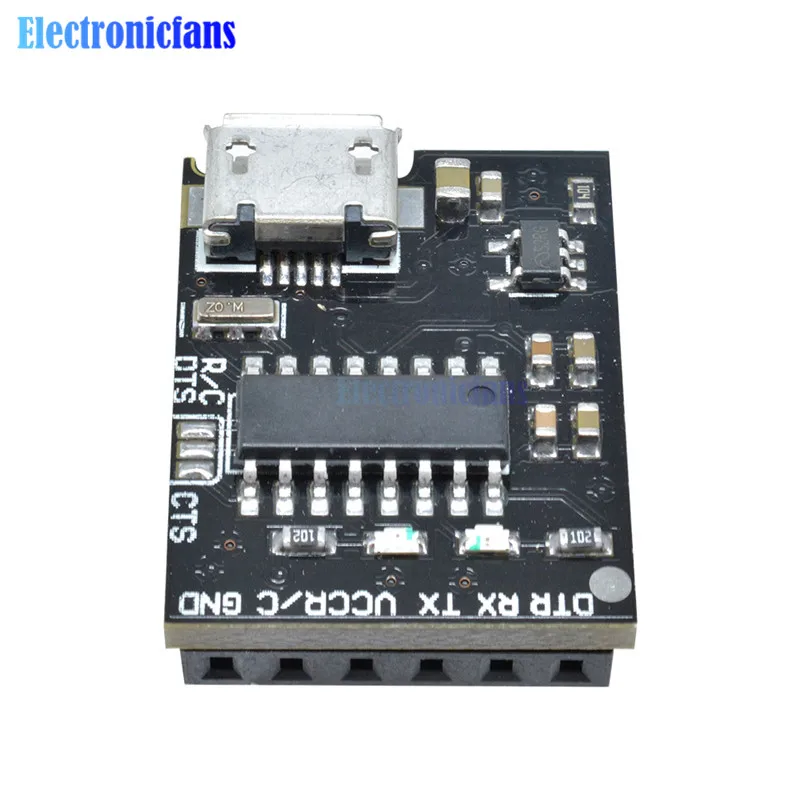 Для WEMOS CH340G CH340 коммутатор 5 в 3 В Micro USB для последовательной модульной платы Arduino
