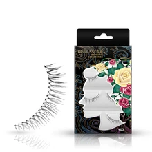 OutTop ручной хлопок стебель воды 3D накладные ресницы пересечь грязные плотного натурального ресницы этап макияж Накладные ресницы Mar 19