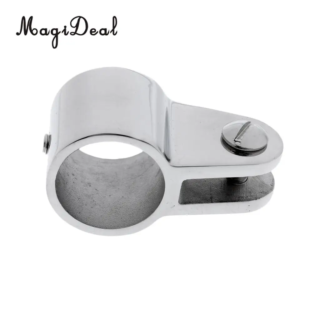 MagiDeal Kayak Replacement 316 Stainless Steel Jaw Slide Bimini Top Slide 22mm Hardware Fitting Rowing Boat Accessory Silver