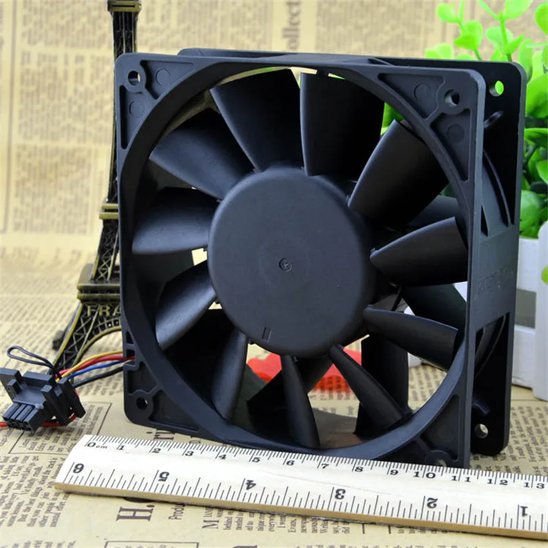 Вентилятор водяного охлаждения для компьютера Delta PFC1212DE 12038 12 В 3 а см|fan 24v|fan discountfans
