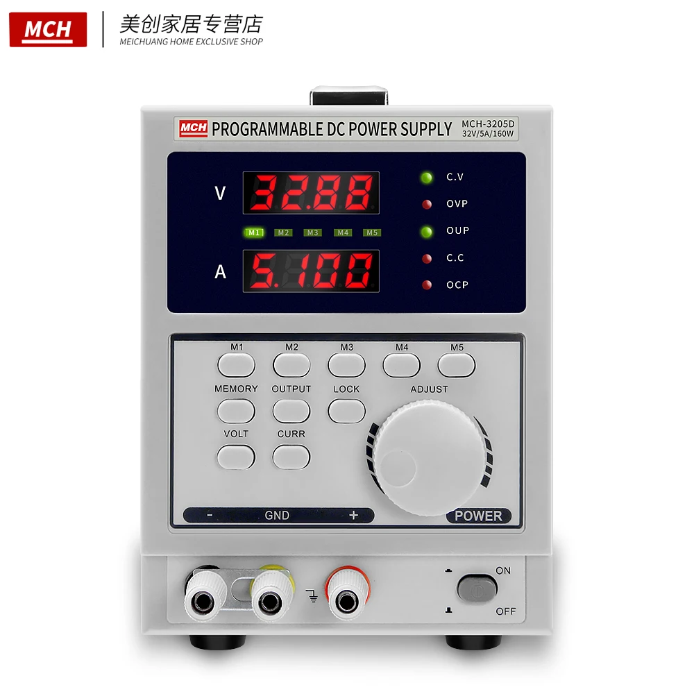 Programmable DC Voltage Regulator 32V5A Digital Programmable Four digit