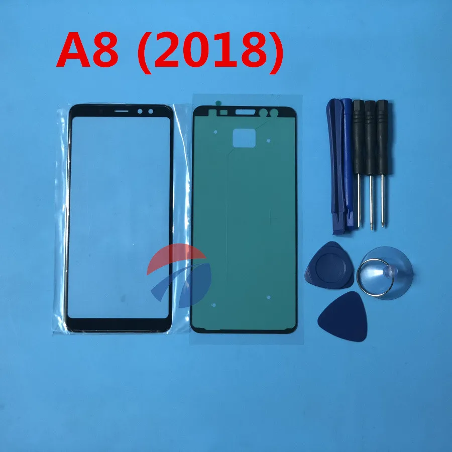 

Replacement Outer Glass For samsung galaxy A8 2018 A530 A530F A8 Plus A730 A730F LCD Touch Screen Front Glass Outer Lens + tools