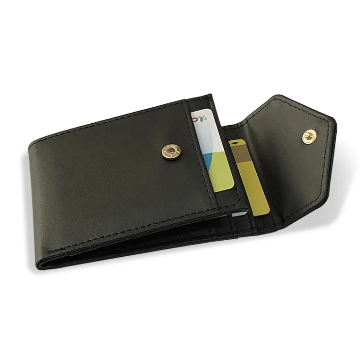 

PU leather buckle purse multi-card card bag for men