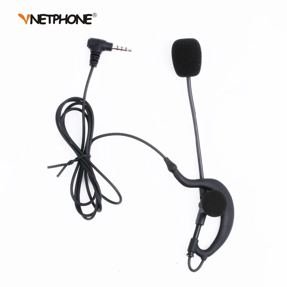 

Original Motorcycle Bluetooth Helme Interphone 3.5mm jack Headset Microphone Mic For Vnetphone V6 V4 V6C V4C Bluetooth Intercom