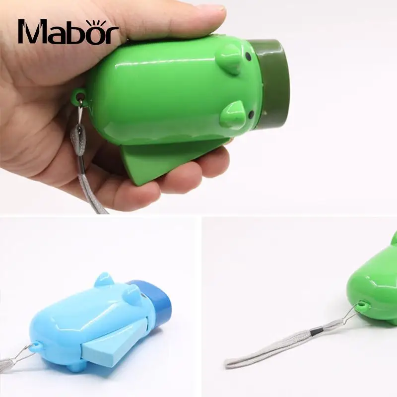 

Led Hand Pinching Power Generation Piggy Nobattery Accessories Random Color Abs Mini Outdoor