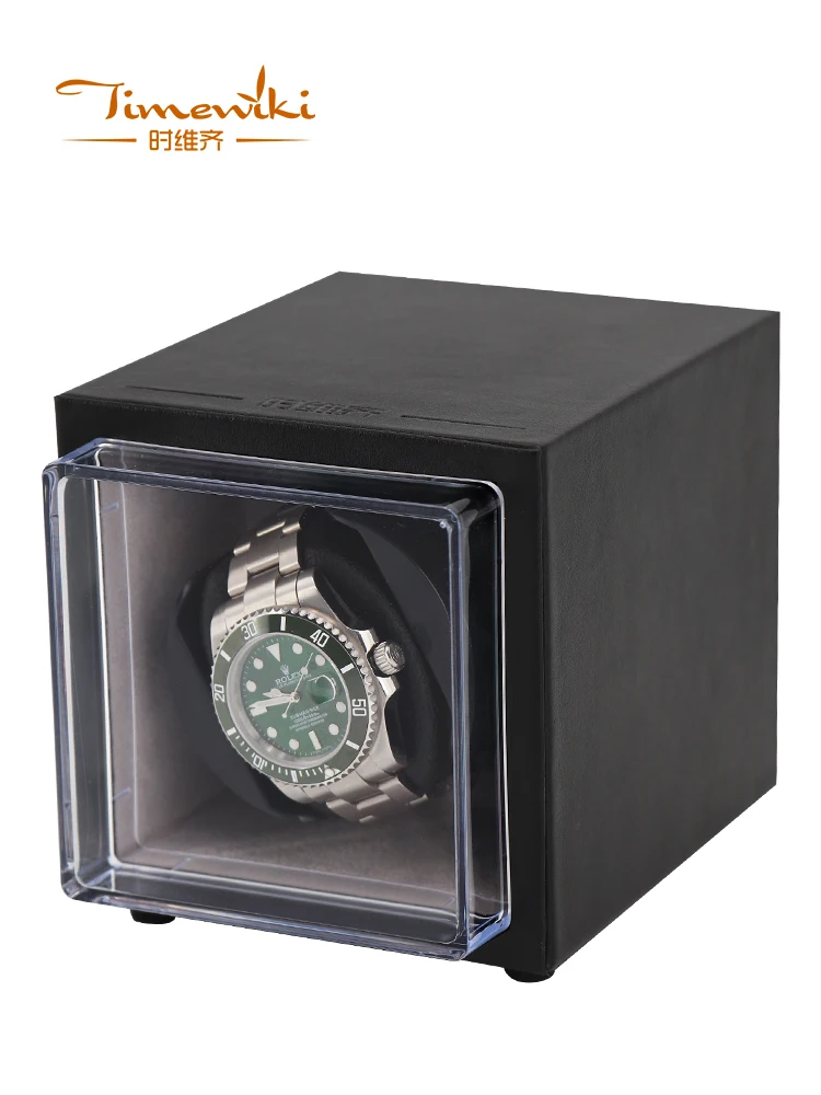 Роскошный Сматывающийся и деликатный дизайн, Наматывающее устройство для часов 1 и 2, держатель для часов, дисплей, автоматический виндер механических часов, чехол для часов