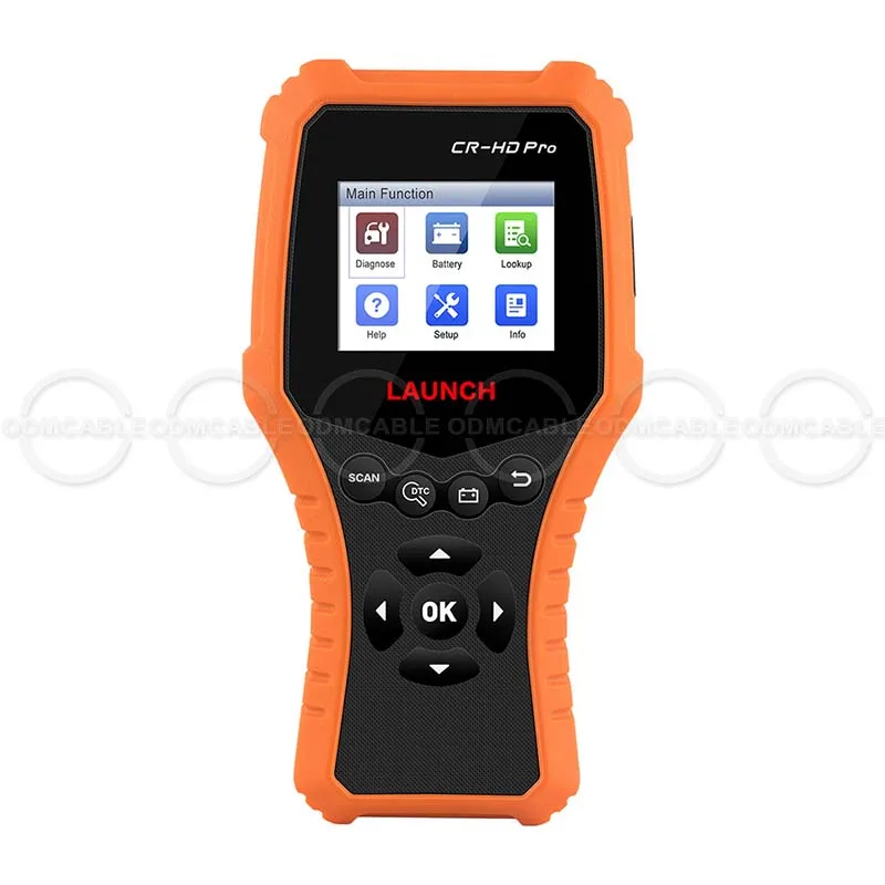 Launch car truck obd2 hd obd считыватель кодов диагностический сканер инструмент CR HD Pro